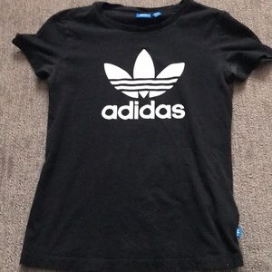 Adidas black shirt